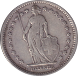 1906 2 FRANC SWITZERLAND