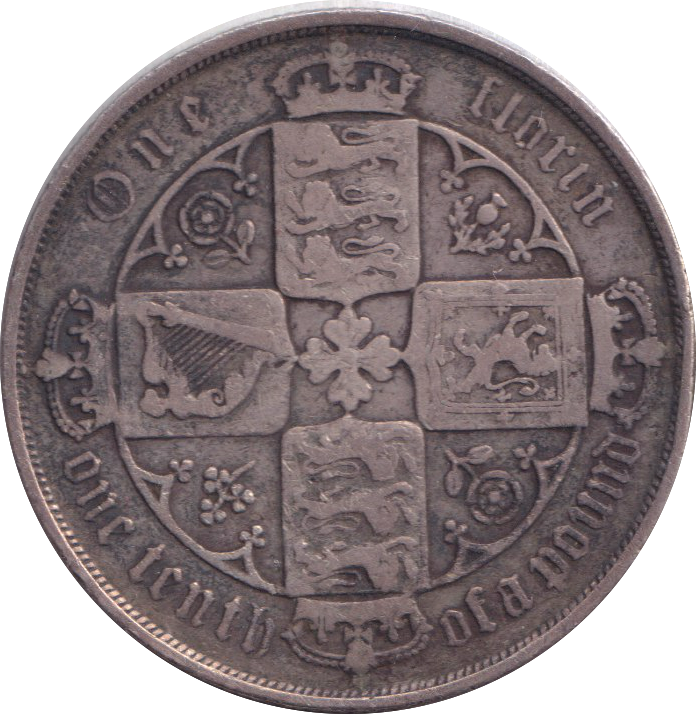 1885 FLORIN ( FINE )