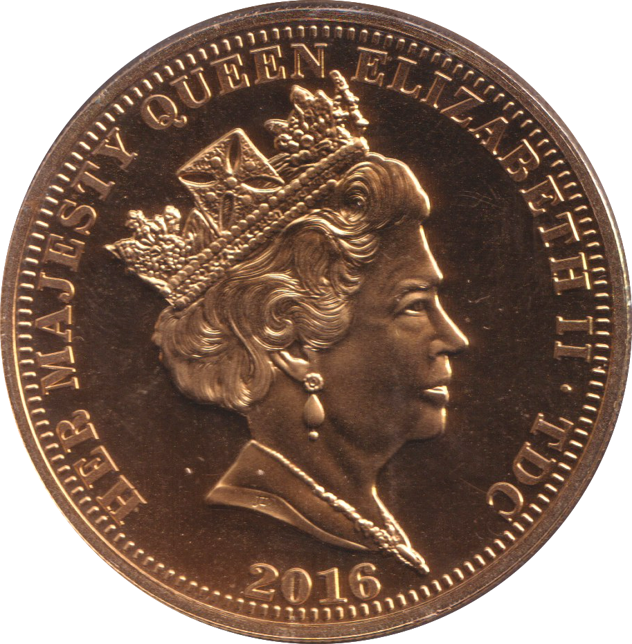 2016 THE LIFE AND TIMES OF HER MAJESTY THE QUEEN FIVE POUNDS TRISTAN DE CUNHA (Copy)