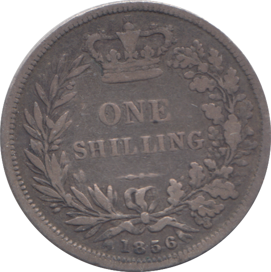 1856 SHILLING ( FINE )