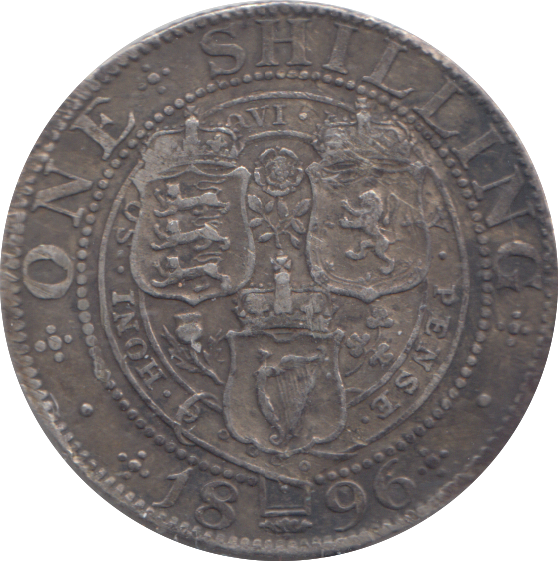 1896 SHILLING ( FINE )
