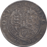 1896 SHILLING ( FINE )