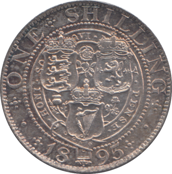 1895 SHILLING ( EF )
