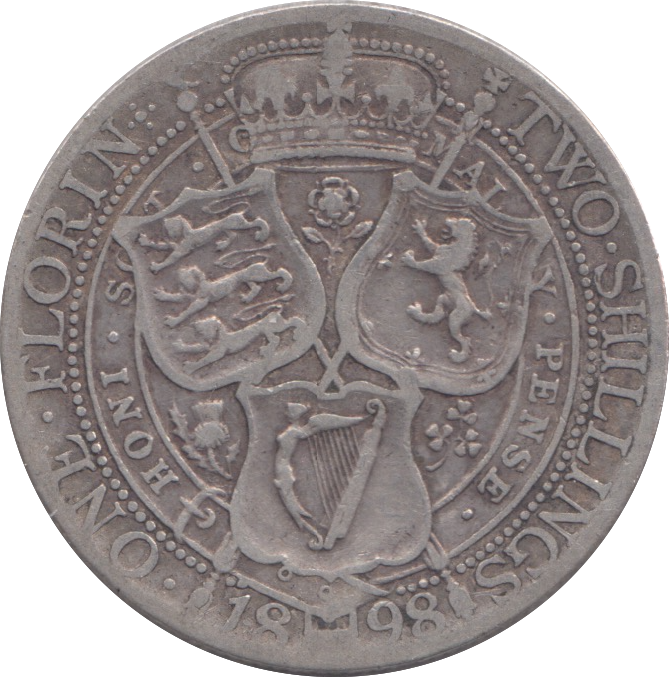 1896 FLORIN ( FINE )