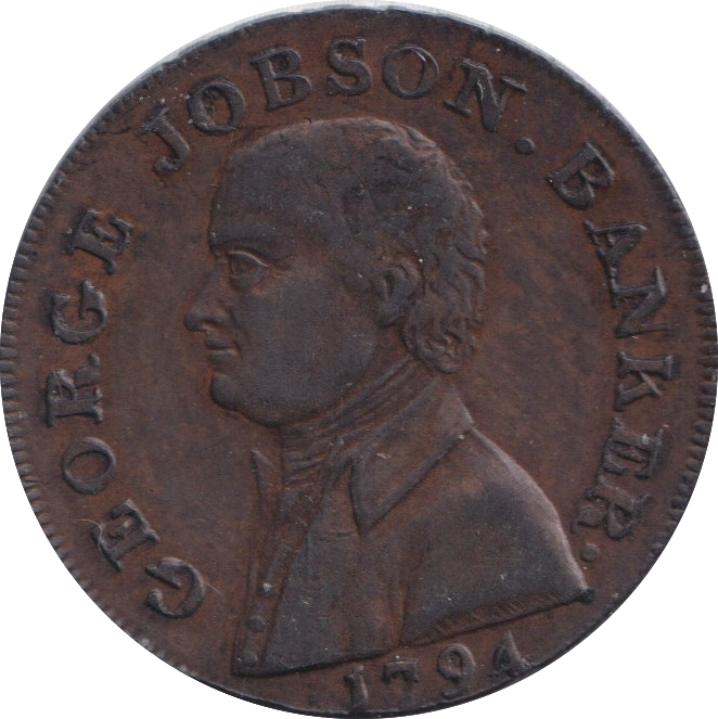 1794 HALF PENNY TOKEN NORTHAMPTON
