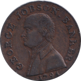 1794 HALF PENNY TOKEN NORTHAMPTON