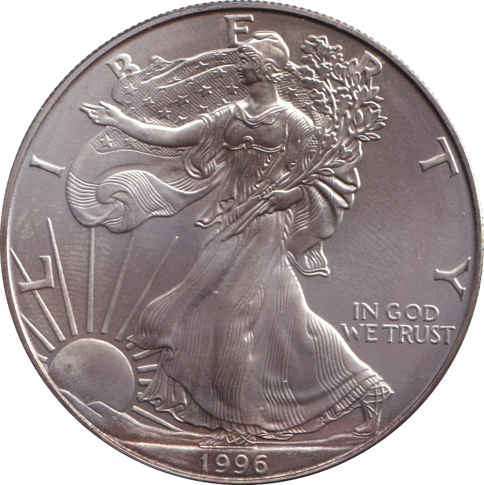 1996 SILVER DOLLAR USA REF-3