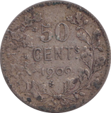 1909 50 CENTS BELGIUM