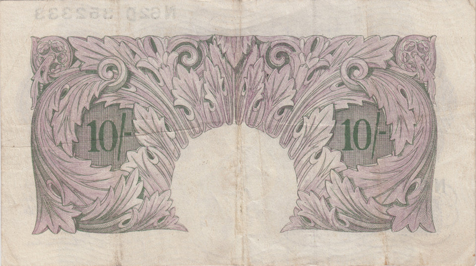 TEN SHILLINGS BANKNOTE PEPPIATT REF SHILL-4