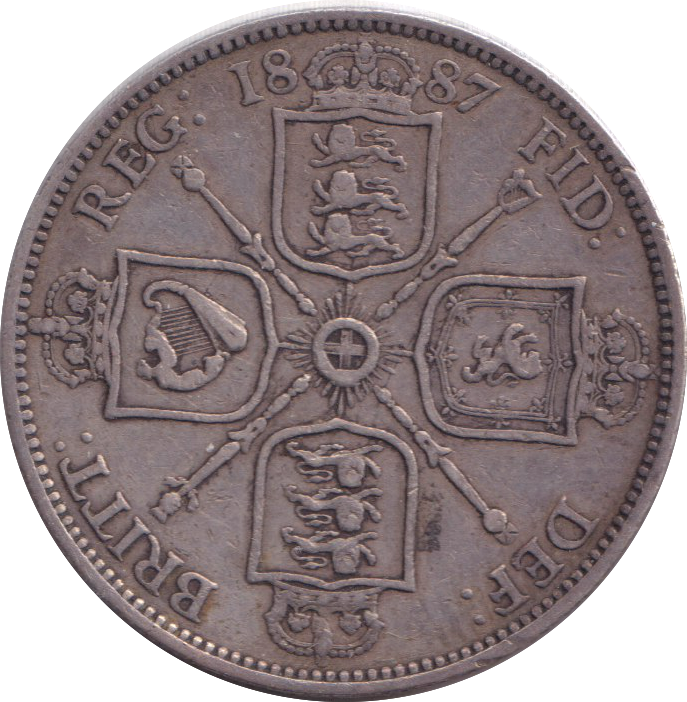 1887 FLORIN ( VF )