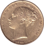 1845 GOLD SOVEREIGN ( GVF )