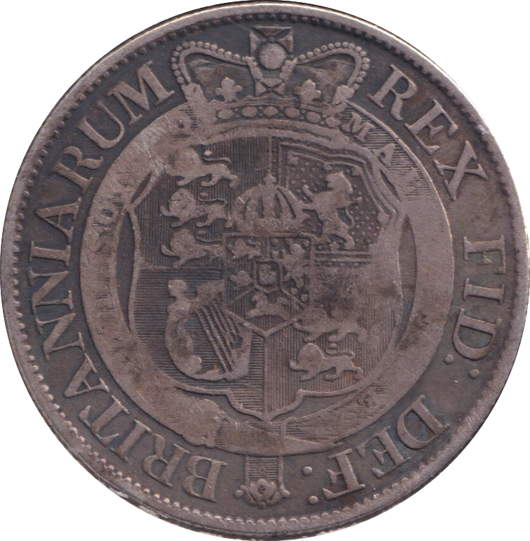 1819 HALFCROWN ( GF )