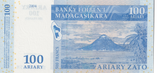 2004 MADAGASCAR 100 ARIARY BANKNOTE REF-1722
