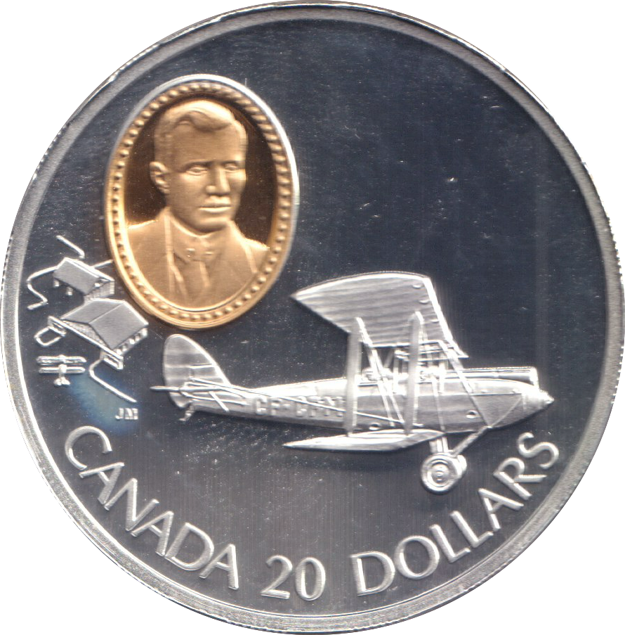 1992 SILVER PROOF 20 DOLLAR CANADA