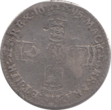1695 SIXPENCE ( FINE )