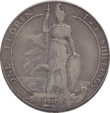1910 FLORIN ( FINE )