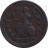 1723 FARTHING ( VF )