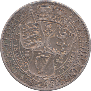 1898 FLORIN ( FINE )
