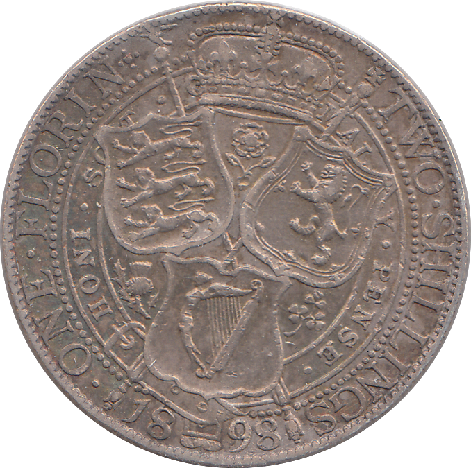 1898 FLORIN ( FINE )