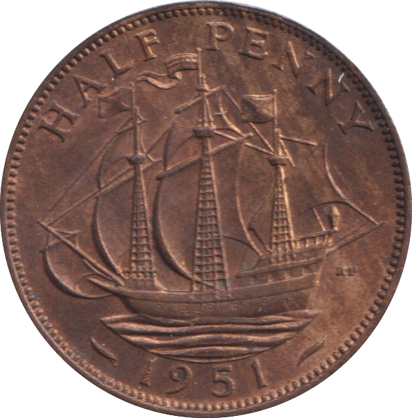 1951 HALFPENNY ( PROOF )