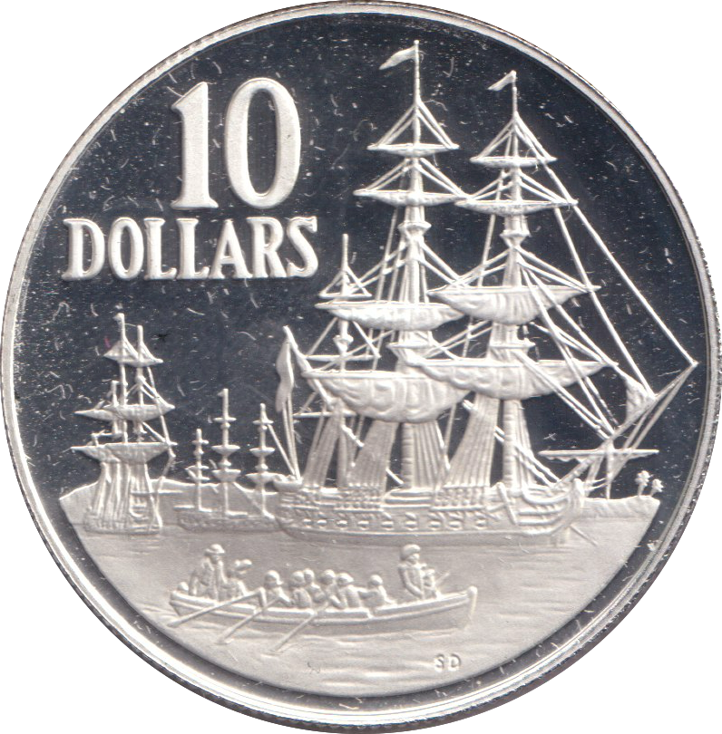 1988 SILVER PROOF 10 DOLLAR AUSTRALIA