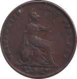 1847 FARTHING ( NF )