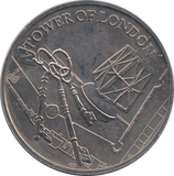 2019 FIVE POUNDS TOWER OF LONDON ( BU )