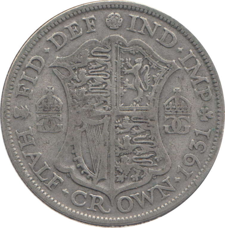 1931 HALFCROWN ( FINE )