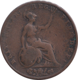 1841 HALFPENNY ( FINE )