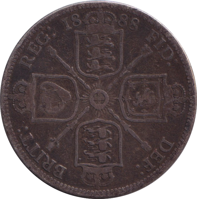 1888 FLORIN ( FINE )