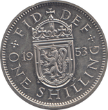 1953 SCOTTISH SHILLING ( PROOF )