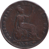 1841 FARTHING ( FINE )