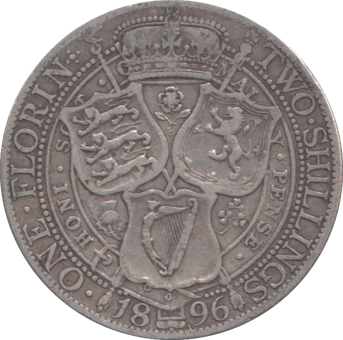 1896 FLORIN ( FINE )