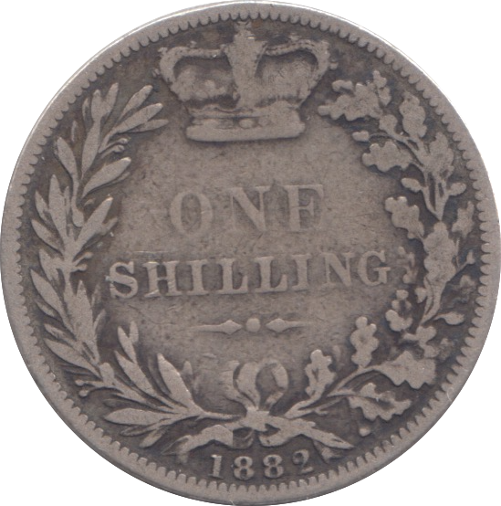 1882 SHILLING ( GF )