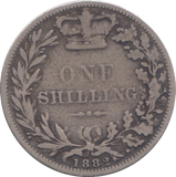 1882 SHILLING ( GF )