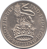1928 SHILLING ( BU )