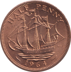 1964 HALFPENNY ( BU )