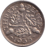 1935 THREEPENCE ( UNC )