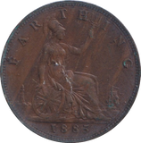 1885 FARTHING ( GVF )
