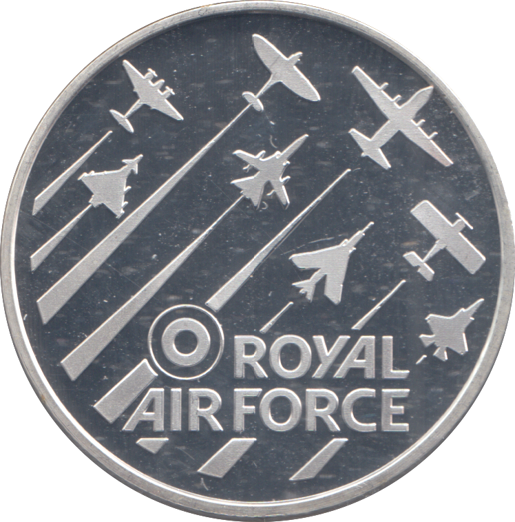 2015 RAF SILVER PLATED TOKEN ( PROOF )