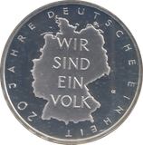 2010 SILVER PROOF GERMANY 10 EURO