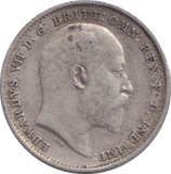 1908 THREEPENCE ( GF )