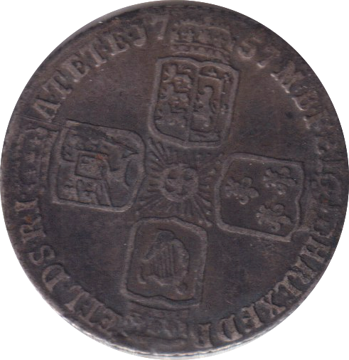 1757 SIXEPNCE ( GVF )