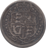 1816 SIXPENCE ( FINE )