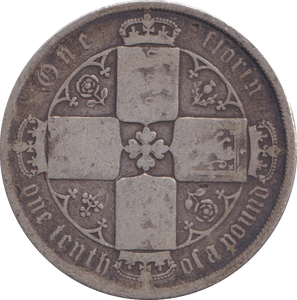 1872 FLORIN ( NF )