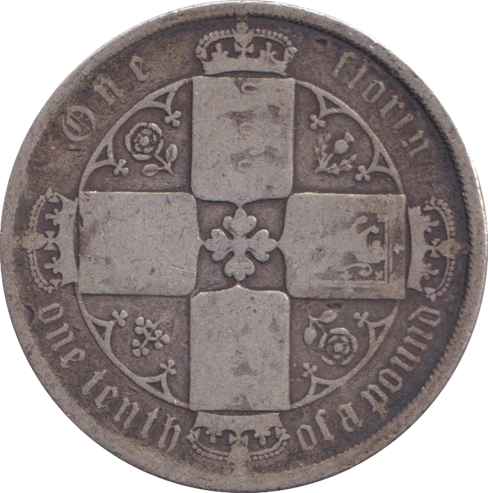 1872 FLORIN ( NF )