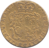 1753 GOLD HALF GUINEA ( VF )
