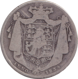 1834 HALFCROWN ( FINE )