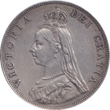 1887 DOUBLE FLORIN ( GVF )