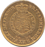 1806 GOLD HALF GUINEA ( EF )